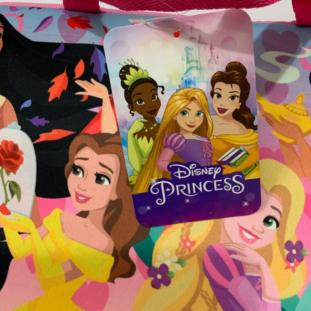 Disney Princess Tablet iPad Laptop Carrying Case Padded 13” X 10” - Picture 7 of 9